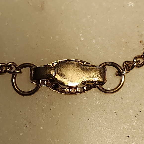 Vintage Nolan Miller Interchangeable Sunflower Pendant Gold Tone Chain Necklace - Picture 8 of 13